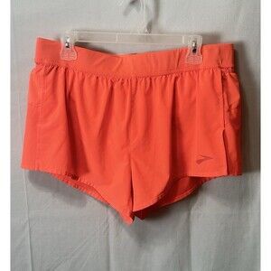 Brooks Women L Running Sherpa 3 Neo Cayenne Shorts